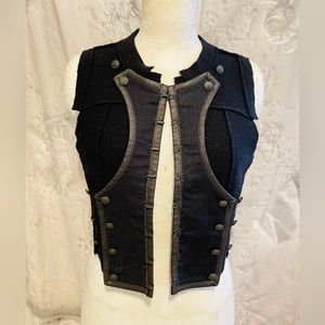 AllSaints Adria wool waistcoat